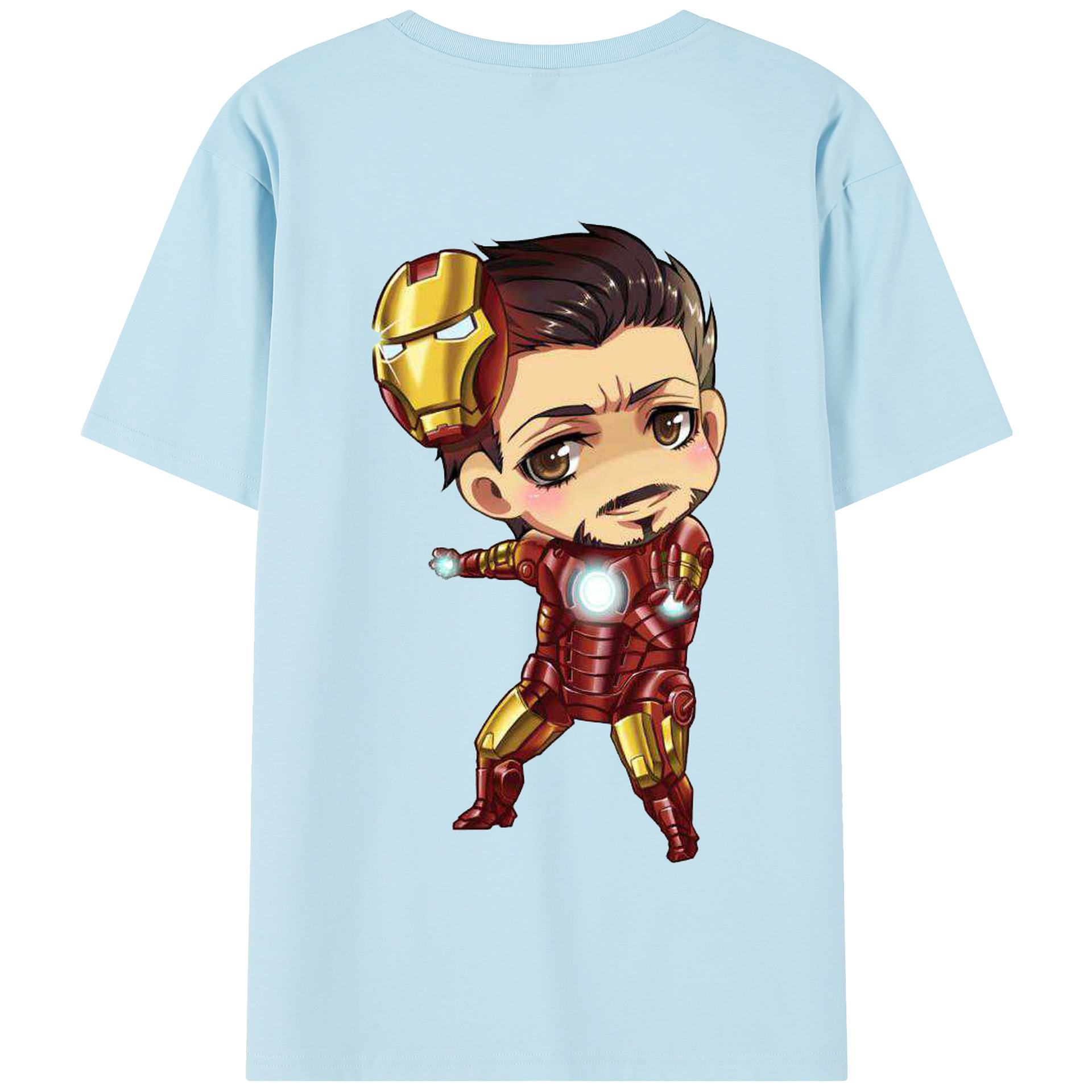 （画像用） アベンジャーズ The Avengers 綿100％半袖Tシャツ（背面プリント）